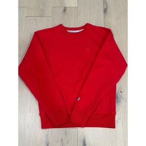Champion Red Crewneck Sweatshirt Authentic Athleticwear Mens Size Small